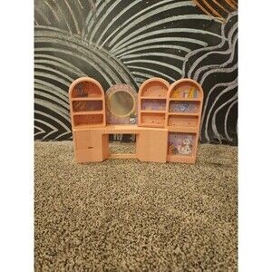Vintage 1987 Sears Meritus Hideaway Vanity For Barbie